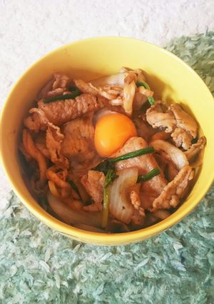 野菜たっぷりスタ丼風-レシピのメイン写真