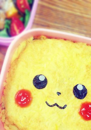 ピカチュウのお弁当-レシピのメイン写真