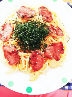 牛タン塩パスタ〜柚子胡椒風味〜-レシピのメイン写真