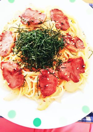 牛タン塩パスタ〜柚子胡椒風味〜-レシピのメイン写真
