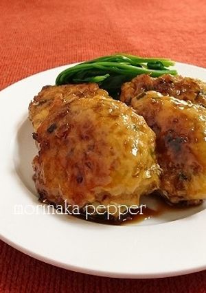 キャベツ入り!鶏むね肉つくねの照り焼き-レシピのメイン写真