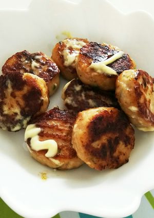 残り物鶏団子をずぼらランチに！-レシピのメイン写真