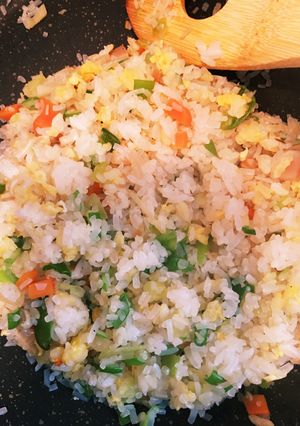 ダイエット☆カサ増しましマシチャーハン-レシピのメイン写真