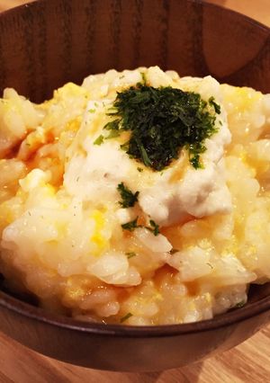 とろろかけたまご粥-レシピのメイン写真