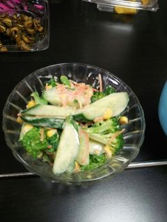 菜の花入りサラダ-レシピのメイン写真