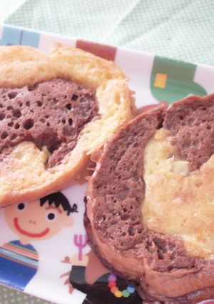 型抜きで♪欲張りフレンチト～スト♬♬-レシピのメイン写真