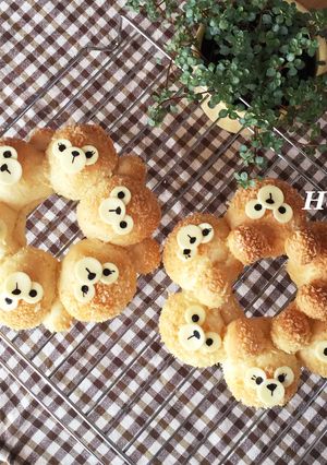焼きたてサクッふわっ♡塩バターちぎりパン-レシピのメイン写真