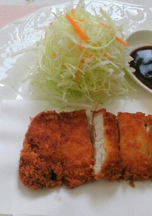 にんにく風味のサクサクとんかつ(^ー^)-レシピのメイン写真