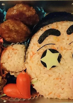 クレヨンしんちゃん弁当-レシピのメイン写真