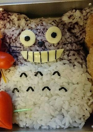 トトロ弁当-レシピのメイン写真