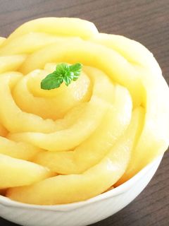 りんごの水分で煮る*煮りんご^ ^-レシピのメイン写真