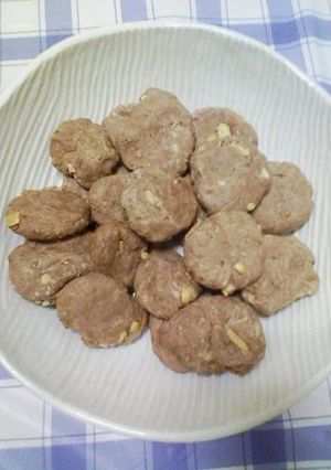 混ぜるだけ！ココア+ピーナッツクッキー-レシピのメイン写真
