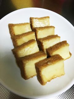 簡単!厚揚げの煮物風-レシピのメイン写真