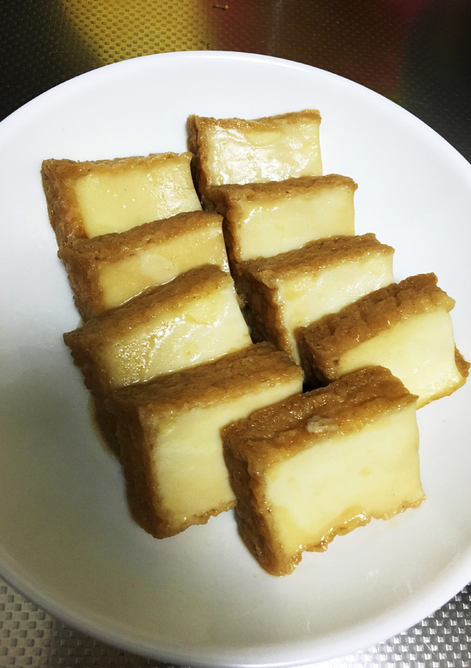 簡単！厚揚げの煮物風-レシピのメイン写真