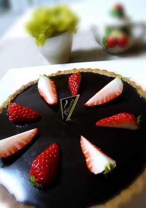 ❤つやぴか～簡単チョコレートタルト❤-レシピのメイン写真