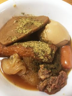 簡単 我が家の静岡おでん 濃いめです。-レシピのメイン写真