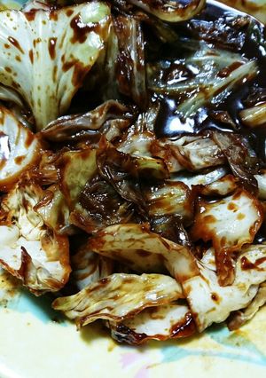 味噌が香る鶏ももも焼きのキャベツ炒め-レシピのメイン写真