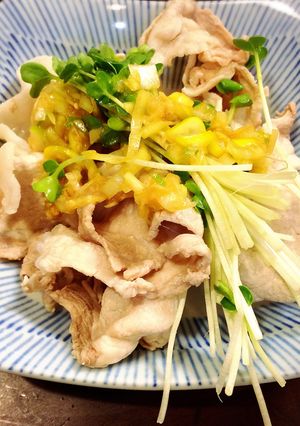 あっさり 豚肉のカイワレ-レシピのメイン写真