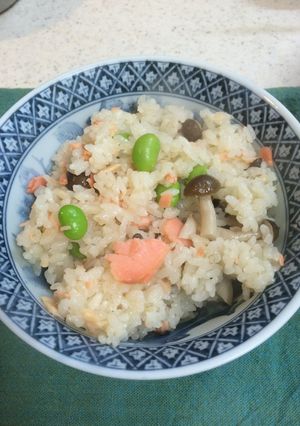 鮭としめじの炊き込みご飯✨-レシピのメイン写真