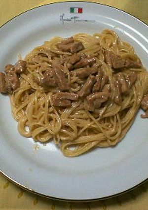 柚子胡椒クリームパスタ-レシピのメイン写真