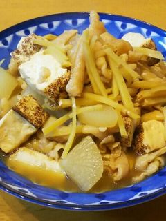 鶏皮のだし醤油煮-レシピのメイン写真