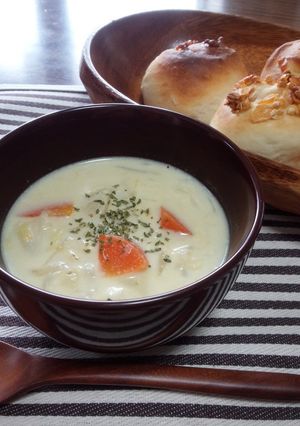 残り野菜でコーンチャウダー-レシピのメイン写真