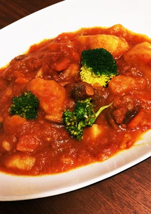 ルーなし♡とろける牛すじビーフシチュー-レシピのメイン写真
