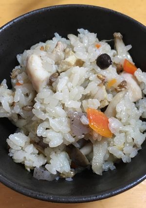 母直伝！白だしで簡単炊き込みごはん-レシピのメイン写真