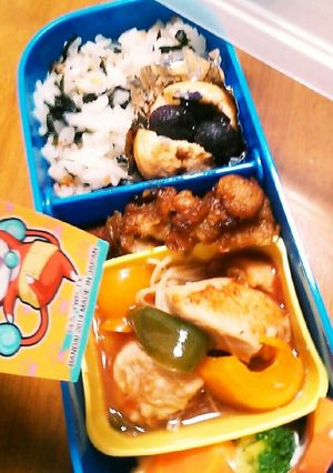 チビの冬弁当*寿司酢カンタン酢豚風-レシピのメイン写真