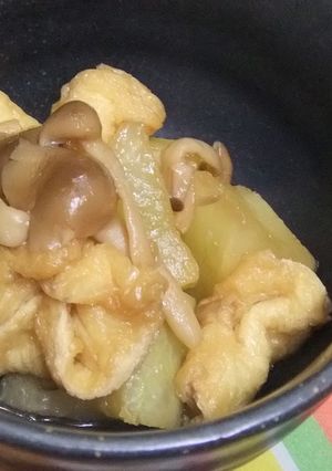 油揚げと大根のうま煮-レシピのメイン写真