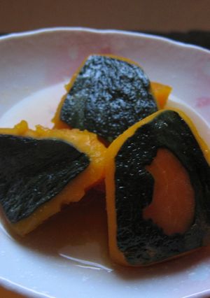 かぼちゃの煮付け-レシピのメイン写真