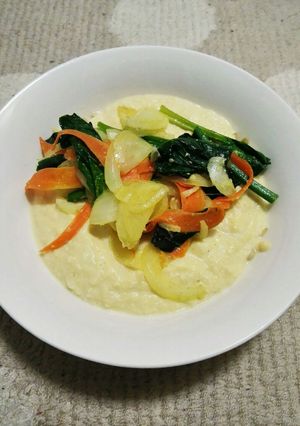 えのきの豆腐カルボ♥-レシピのメイン写真