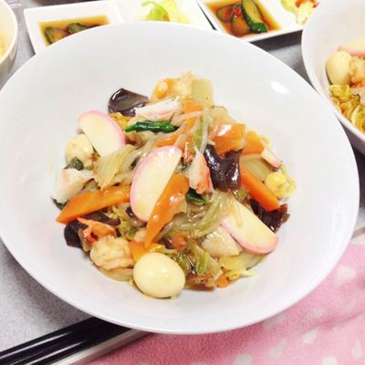 かたあげやきそばさん確認用 ※購入不可 本格プロの味♪五目あんかけかた焼きそば♡ by きみみ