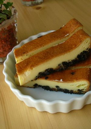 簡単美味しいベイクドチーズケーキ-レシピのメイン写真