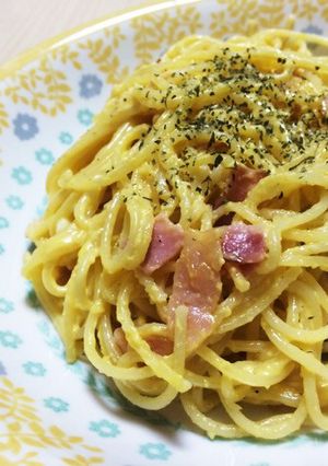 濃厚！1人分のカルボナーラ-レシピのメイン写真