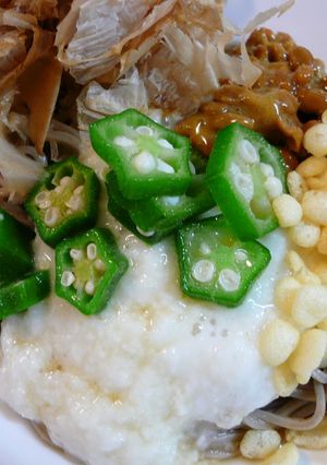ヘルシー☆とろねば☆ぶっかけそば-レシピのメイン写真