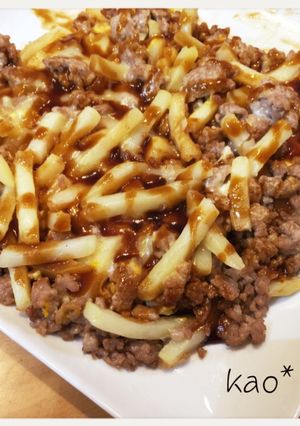 冷凍ポテトとひき肉のチーズたまご焼き-レシピのメイン写真
