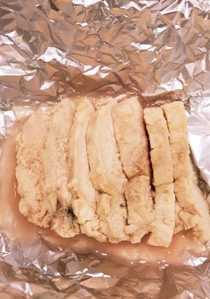 炊飯器で超簡単！鶏胸ハム？チャーシュー？-レシピのメイン写真