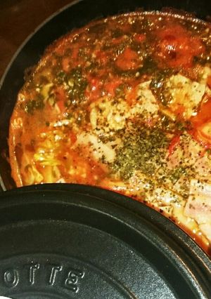 コンソメ要らずのトマト鍋-レシピのメイン写真