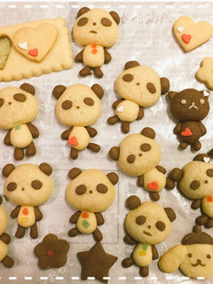 可愛い♡パンダクッキー-レシピのメイン写真