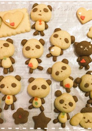 可愛い♡パンダクッキー-レシピのメイン写真