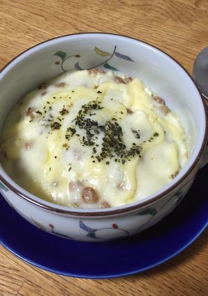 朝食に！パパッと納豆腐グラタン-レシピのメイン写真