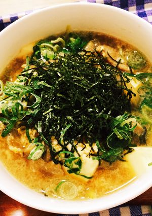 ダイエッターの晩ご飯☆あったか肉豆腐-レシピのメイン写真