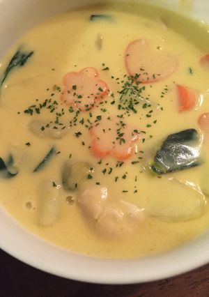 市販のルーなし☆簡単かぼちゃのシチュー-レシピのメイン写真