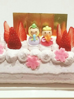ひな祭り❤いちごロールケーキ♪-レシピのメイン写真