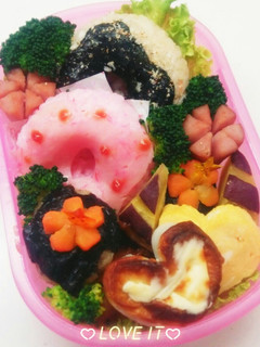 ドーナツおにぎり♪お弁当に♪-レシピのメイン写真