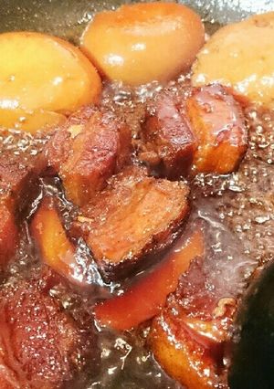 簡単！コーラで豚の角煮！本格的な風味に！-レシピのメイン写真