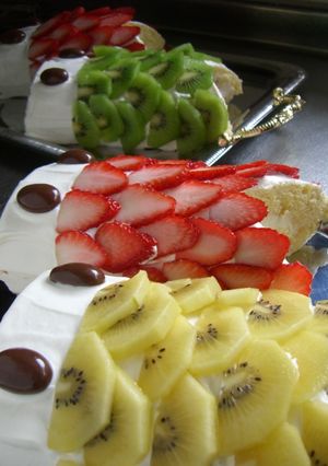 こいのぼりケーキ-レシピのメイン写真