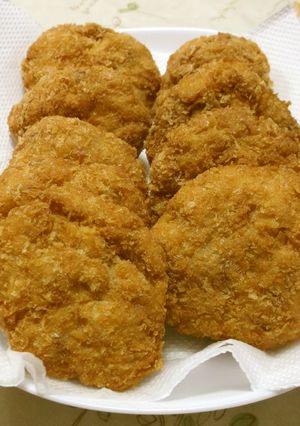 豆腐と豚コマのミンチカツ風♪-レシピのメイン写真