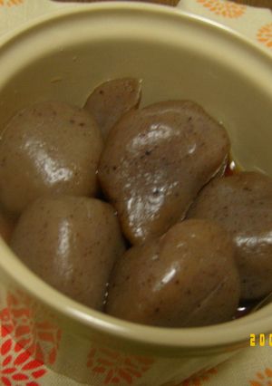 コロコロ☆玉こんにゃく☆めんつゆ煮-レシピのメイン写真